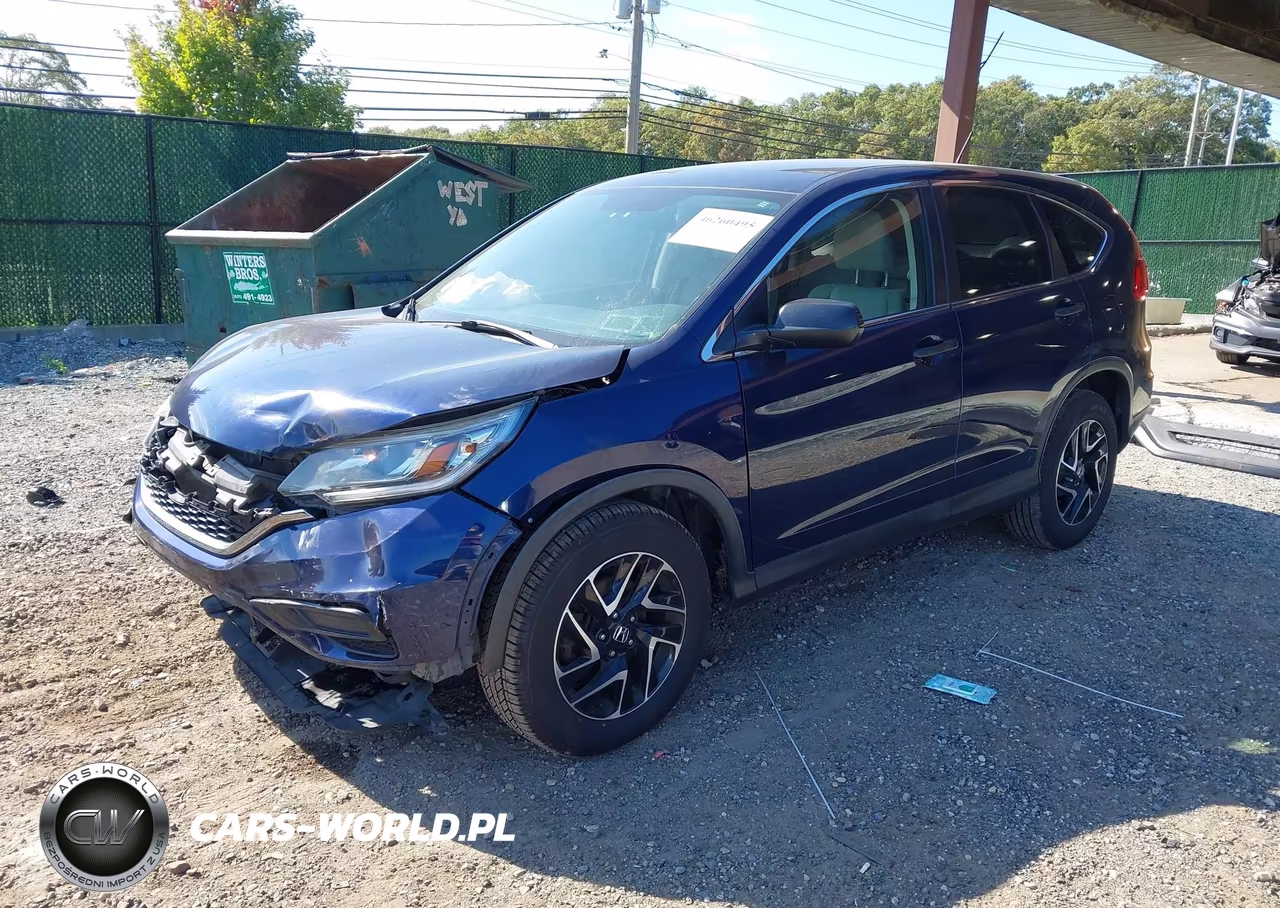 2016 Honda Cr-V Se VIN:5J6RM4H44GL114404 - 2