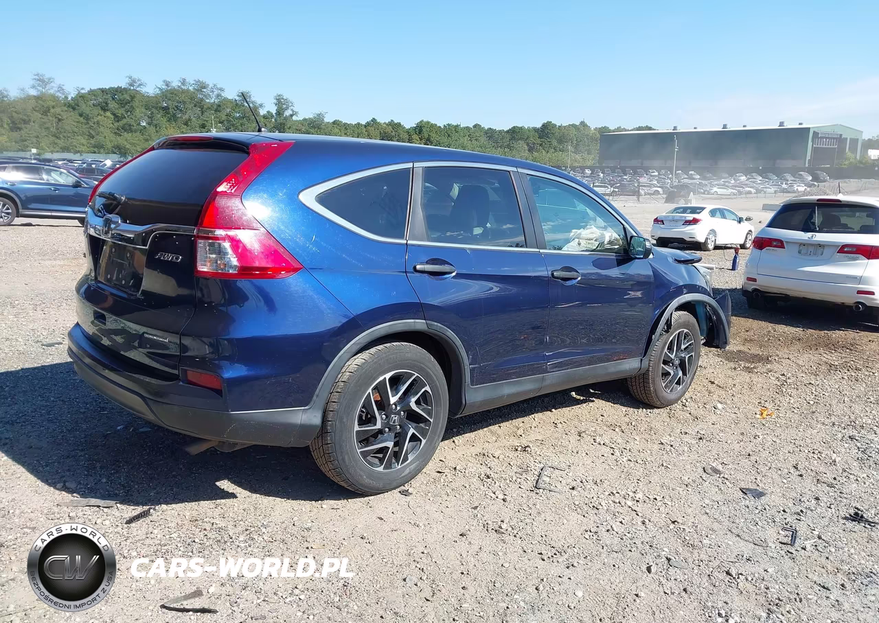2016 Honda Cr-V Se VIN:5J6RM4H44GL114404 - 4