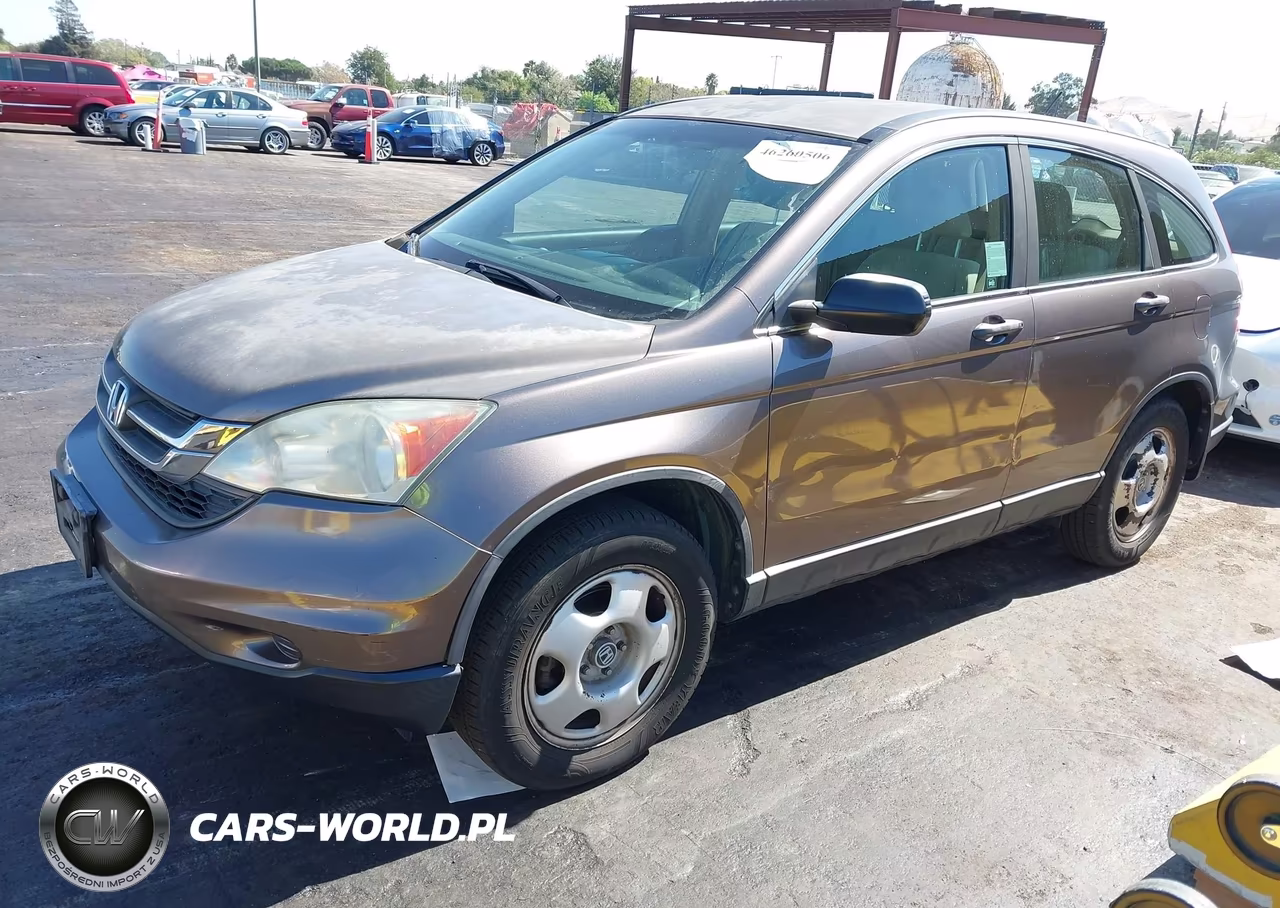 2010 Honda Cr-V Lx VIN:5J6RE3H39AL047465 - 2