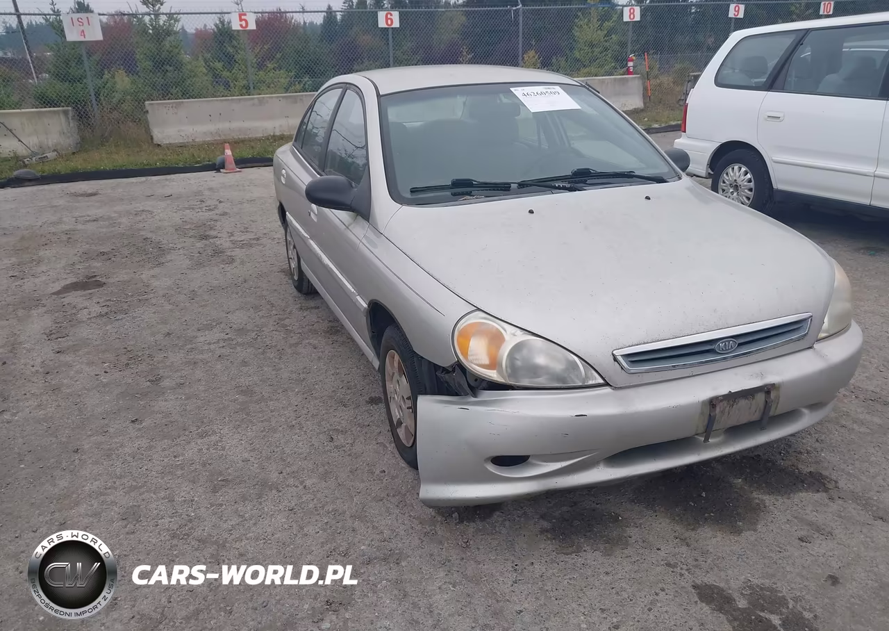2001 Kia Rio VIN:KNADC123316035634 - 1