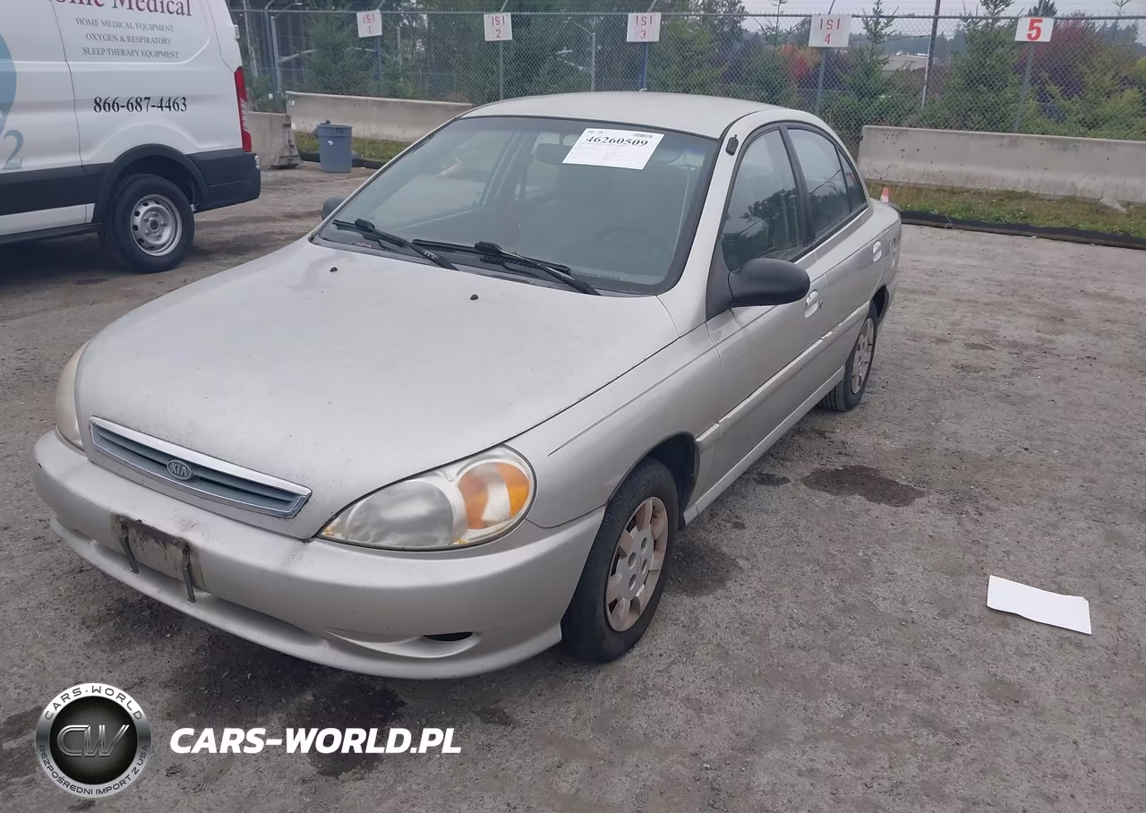 2001 Kia Rio VIN:KNADC123316035634 - 2