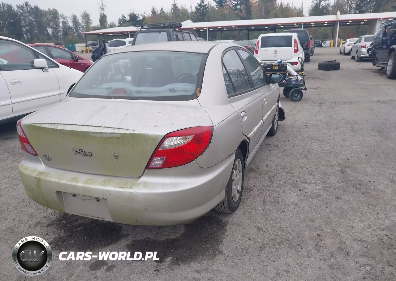 2001 Kia Rio VIN:KNADC123316035634 - 4