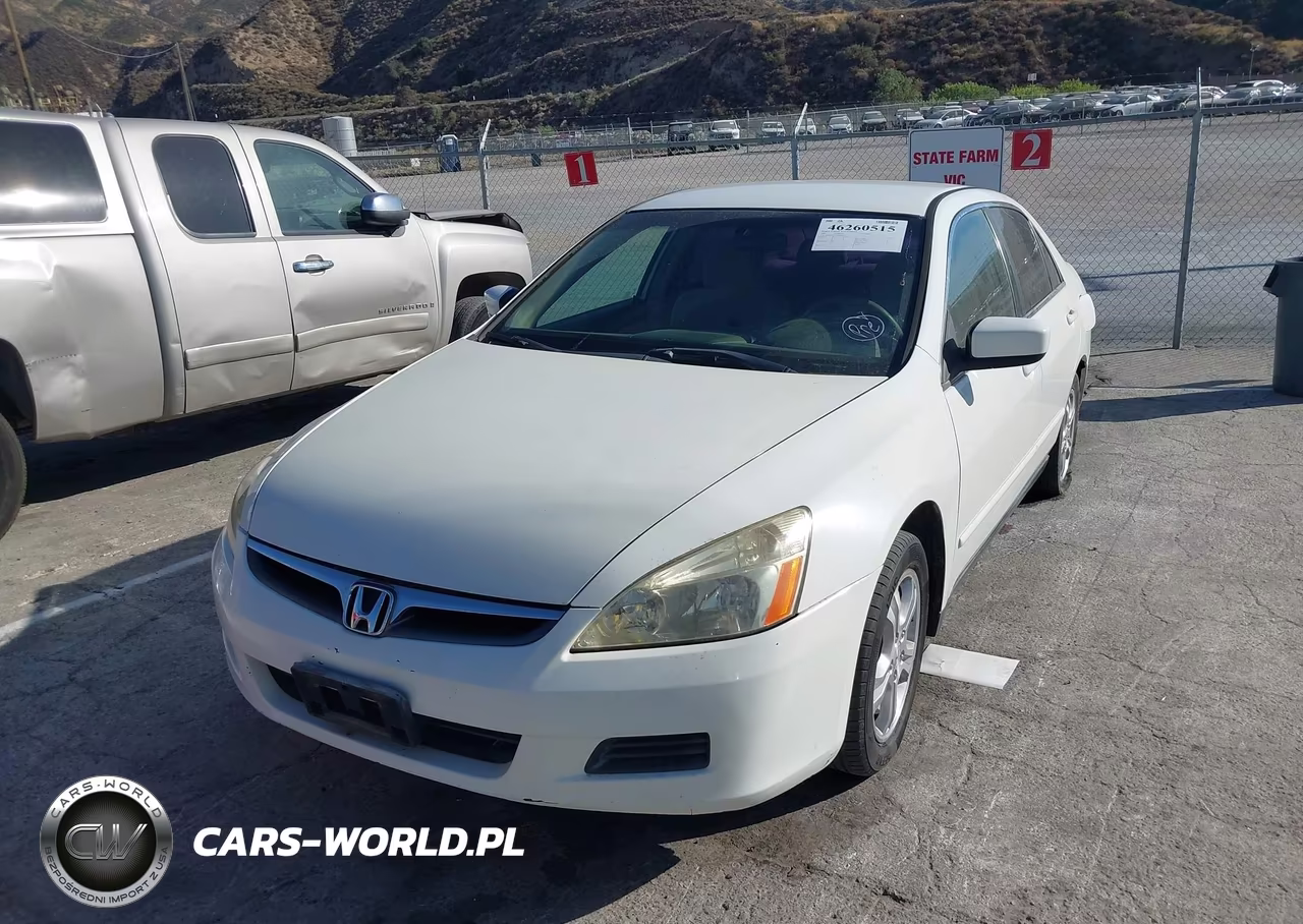 2007 Honda Accord 2.4 Lx VIN:JHMCM56467C026098 - 2