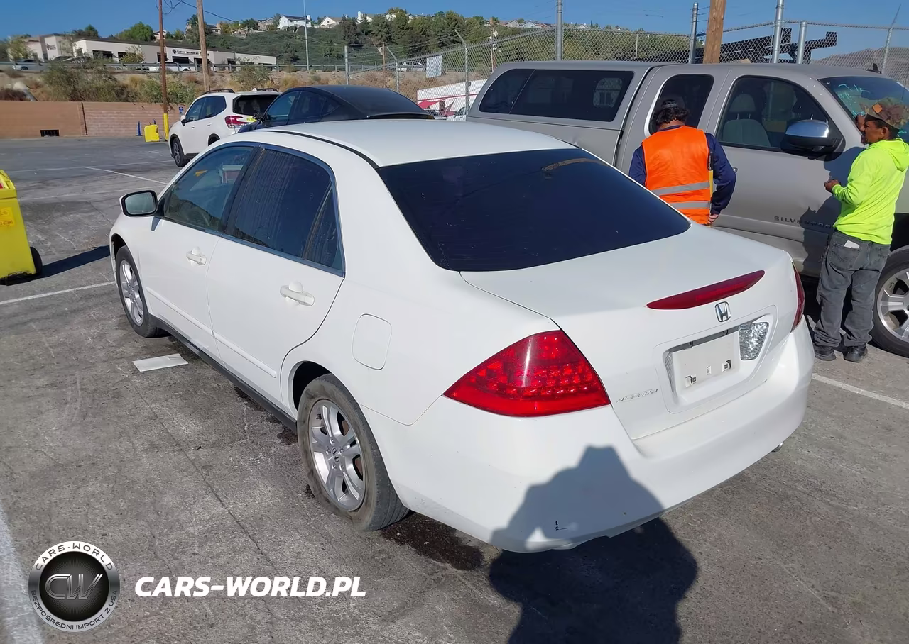 2007 Honda Accord 2.4 Lx VIN:JHMCM56467C026098 - 3