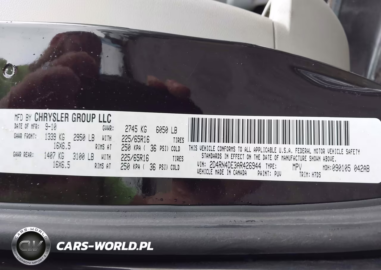 2010 Dodge Grand Caravan Se VIN:2D4RN4DE3AR426944 - 9