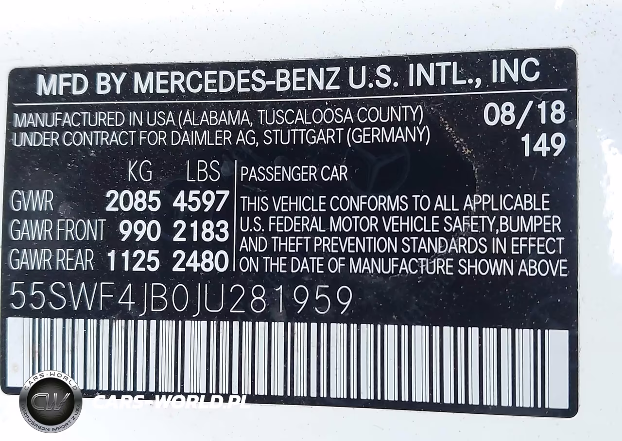 2018 Mercedes-Benz C 300 VIN:55SWF4JB0JU281959 - 9