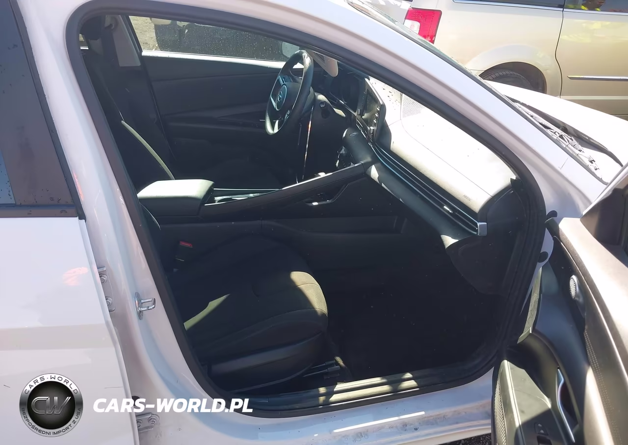 2021 Hyundai Elantra Hybrid Blue VIN:KMHLM4AJXMU007919 - 5