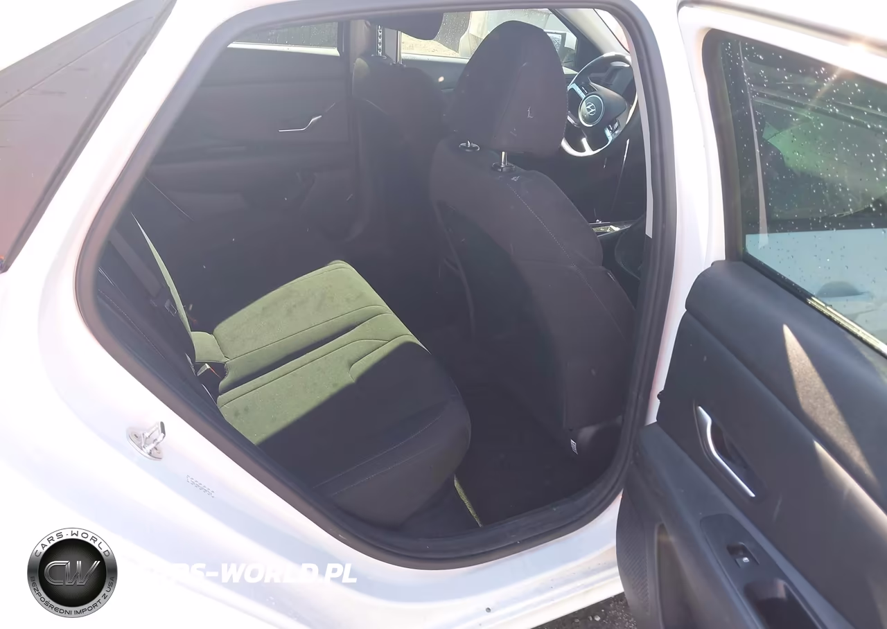 2021 Hyundai Elantra Hybrid Blue VIN:KMHLM4AJXMU007919 - 8