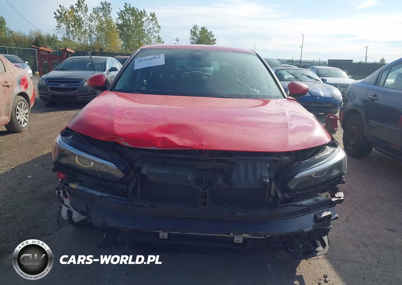 2026 Honda Civic Lx VIN:2HGFE2F24TH506268 - 13