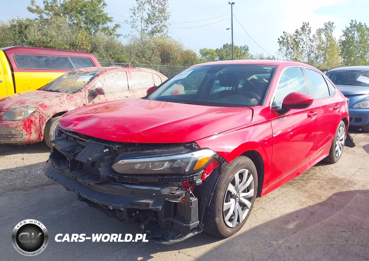 2026 Honda Civic Lx VIN:2HGFE2F24TH506268 - 2