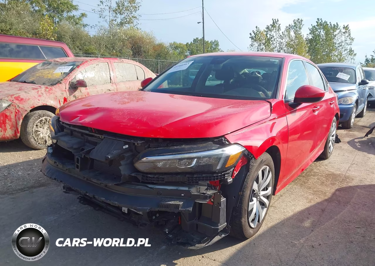2026 Honda Civic Lx VIN:2HGFE2F24TH506268 - 6