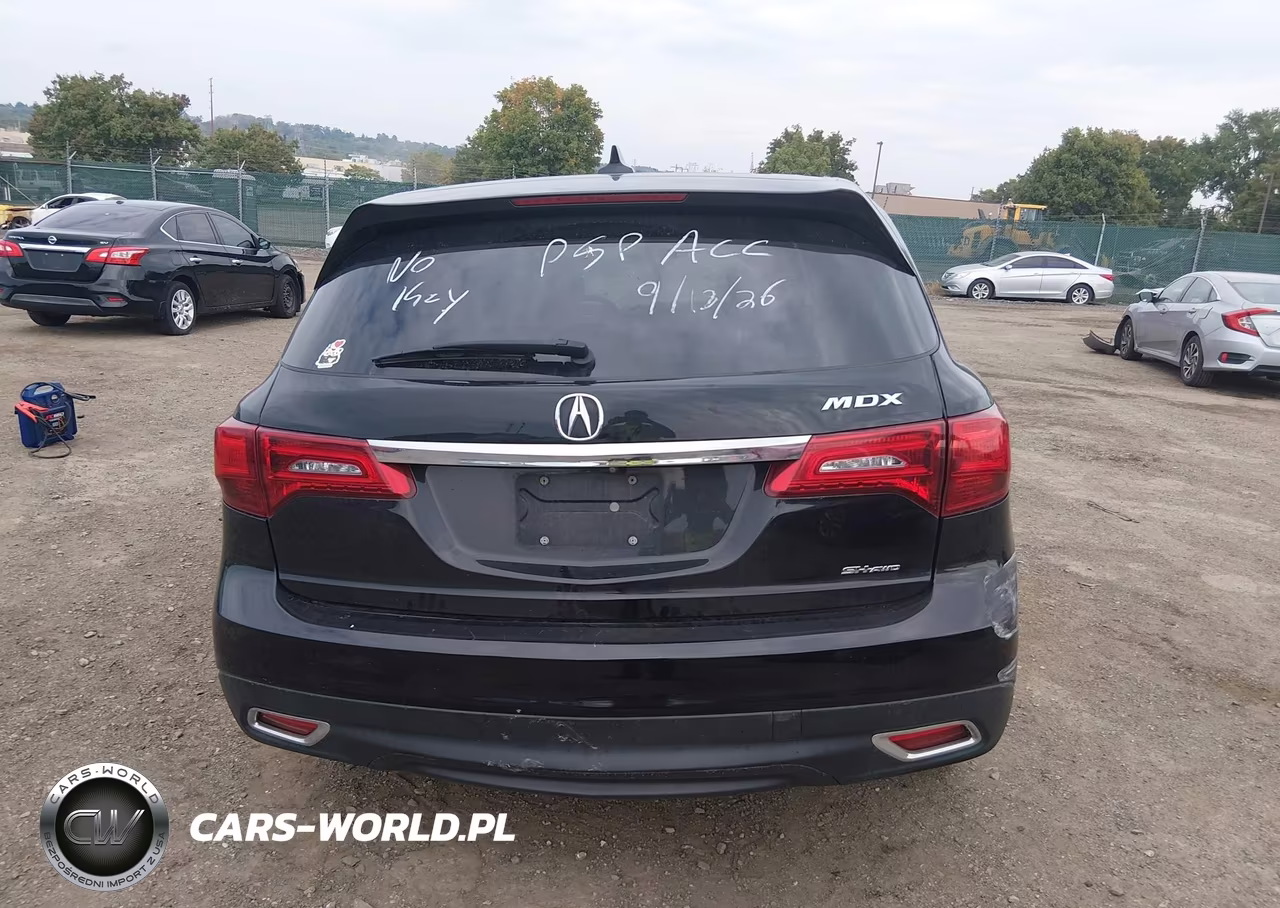 2016 Acura Mdx Technology Acurawatch Plus Packages-Technology Package VIN:5FRYD4H42GB043416 - 16