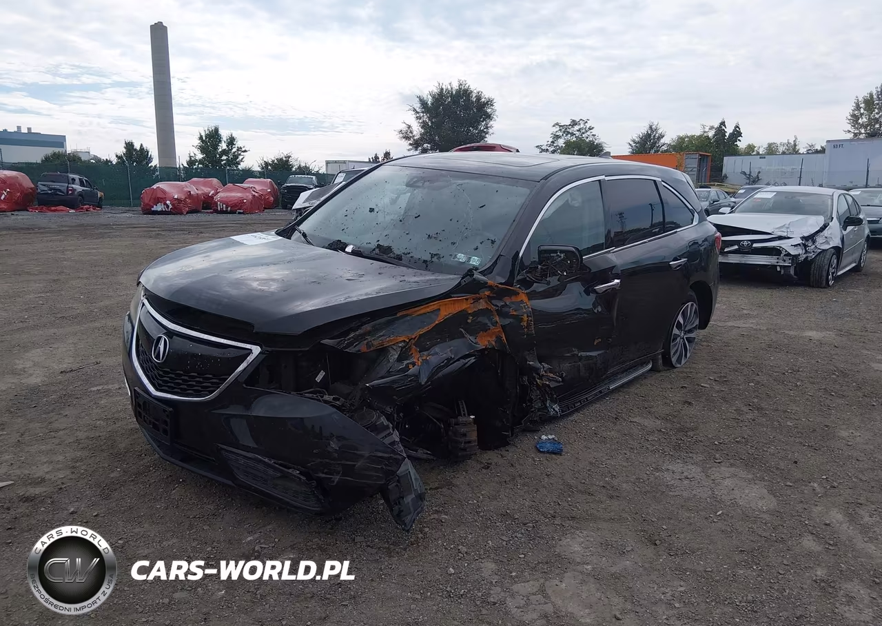 2016 Acura Mdx Technology Acurawatch Plus Packages-Technology Package VIN:5FRYD4H42GB043416 - 2