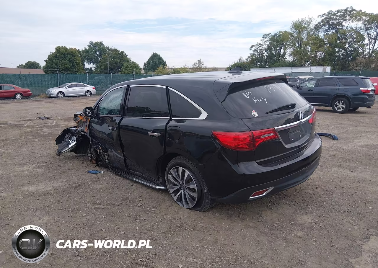 2016 Acura Mdx Technology Acurawatch Plus Packages-Technology Package VIN:5FRYD4H42GB043416 - 3