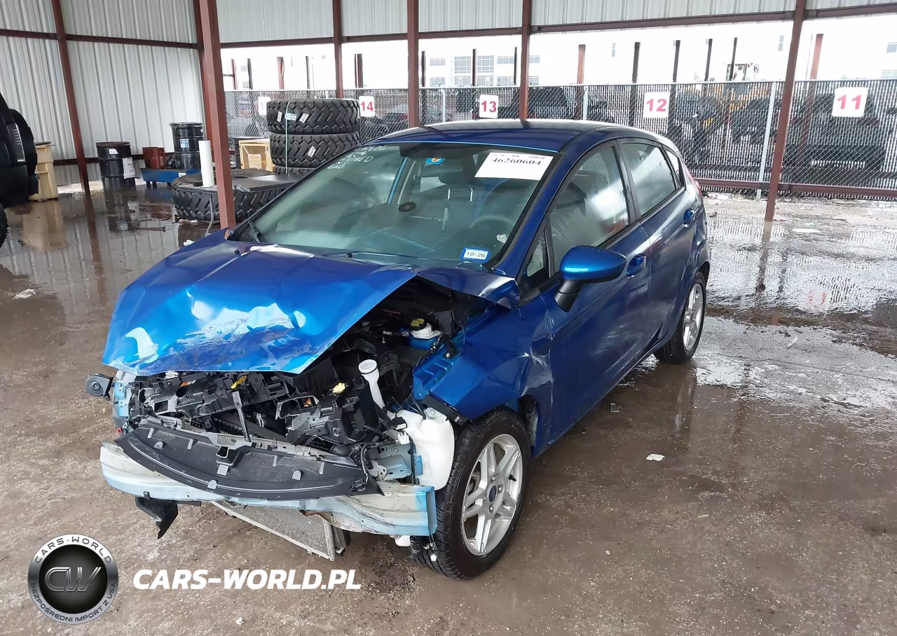 2018 Ford Fiesta Se VIN:3FADP4EJXJM109625 - 2