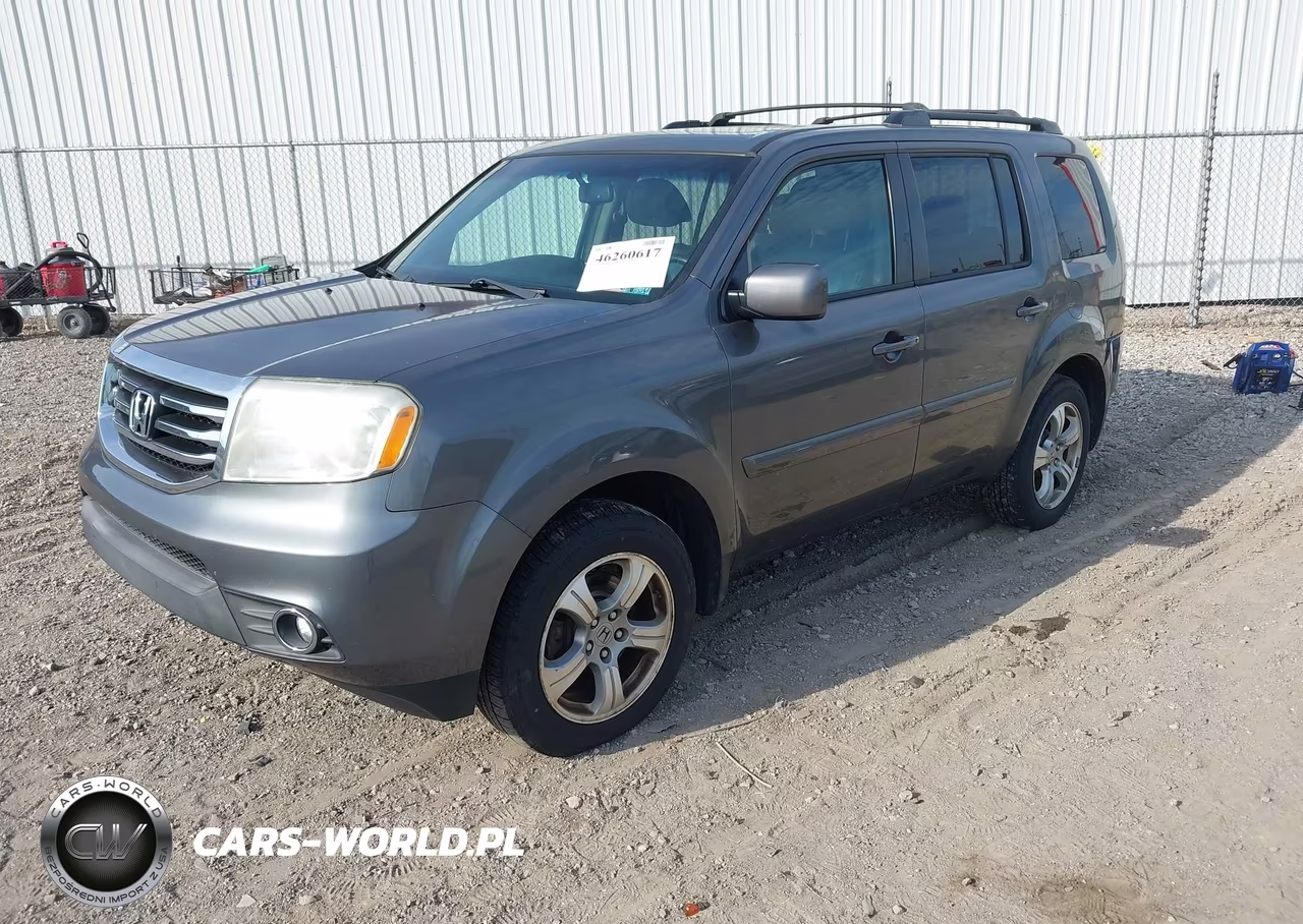 2012 Honda Pilot Ex-L VIN:5FNYF4H56CB056345 - 2