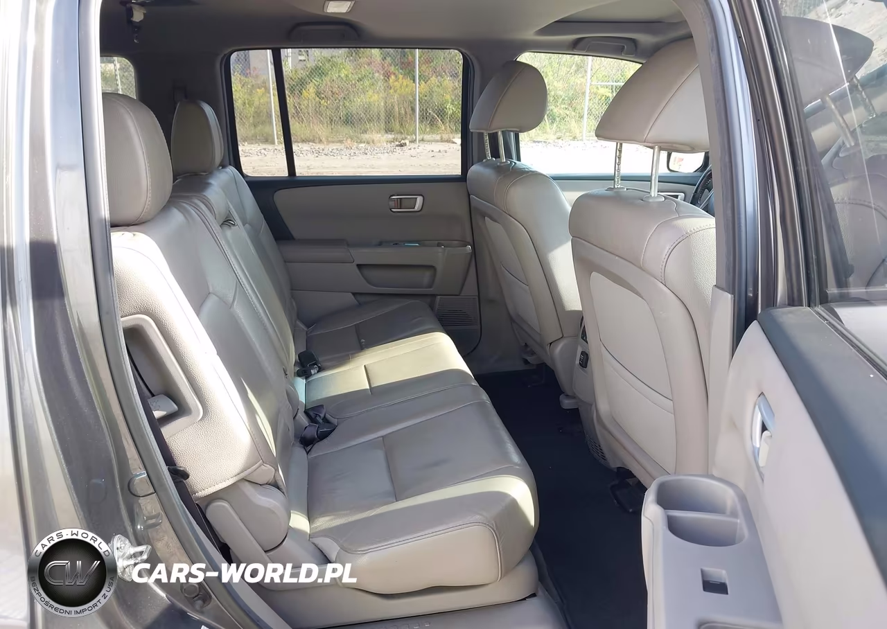 2012 Honda Pilot Ex-L VIN:5FNYF4H56CB056345 - 8