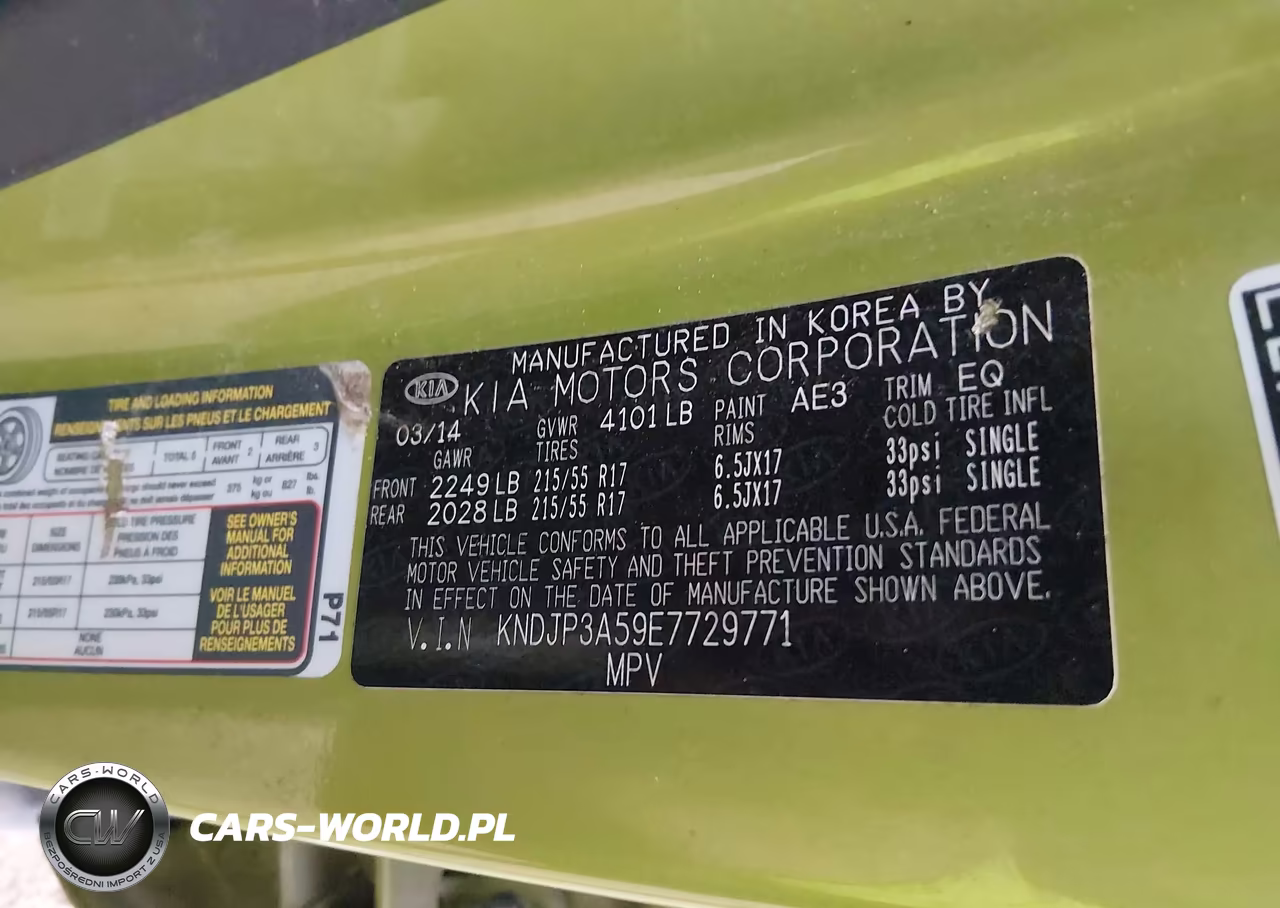2014 Kia Soul + VIN:KNDJP3A59E7729771 - 9
