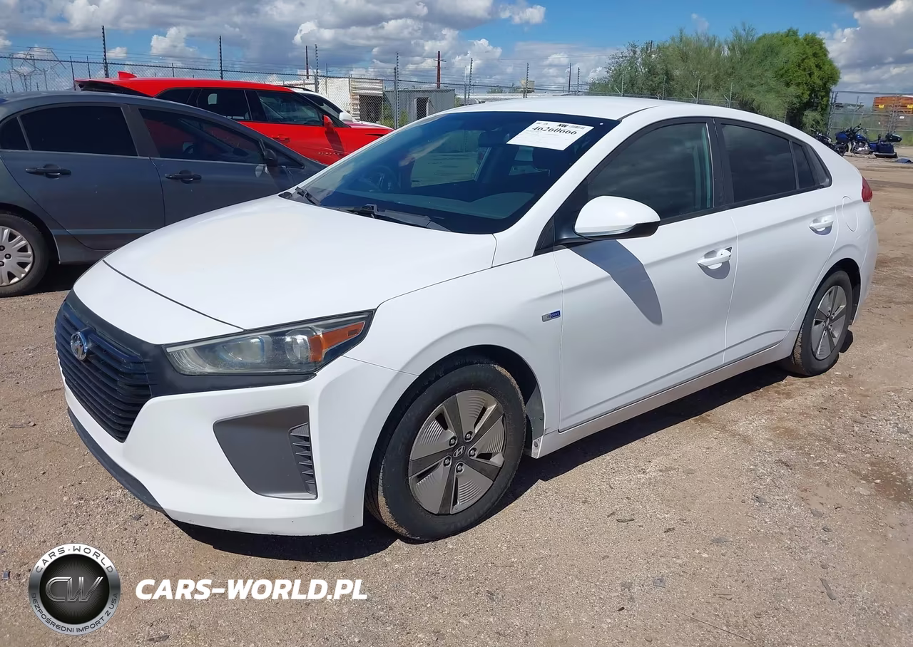 2019 Hyundai Ioniq Hybrid Blue VIN:KMHC65LC3KU122163 - 2