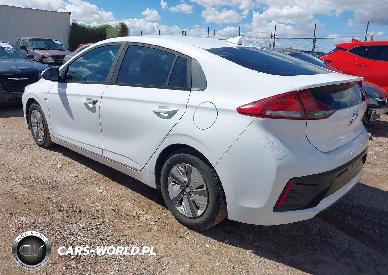 2019 Hyundai Ioniq Hybrid Blue VIN:KMHC65LC3KU122163 - 3