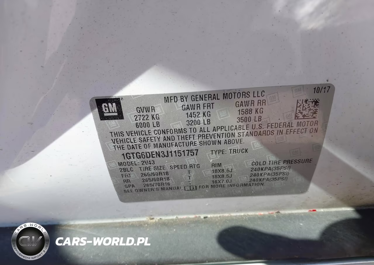 2018 GMC Canyon Slt VIN:1GTG6DEN3J1151757 - 9