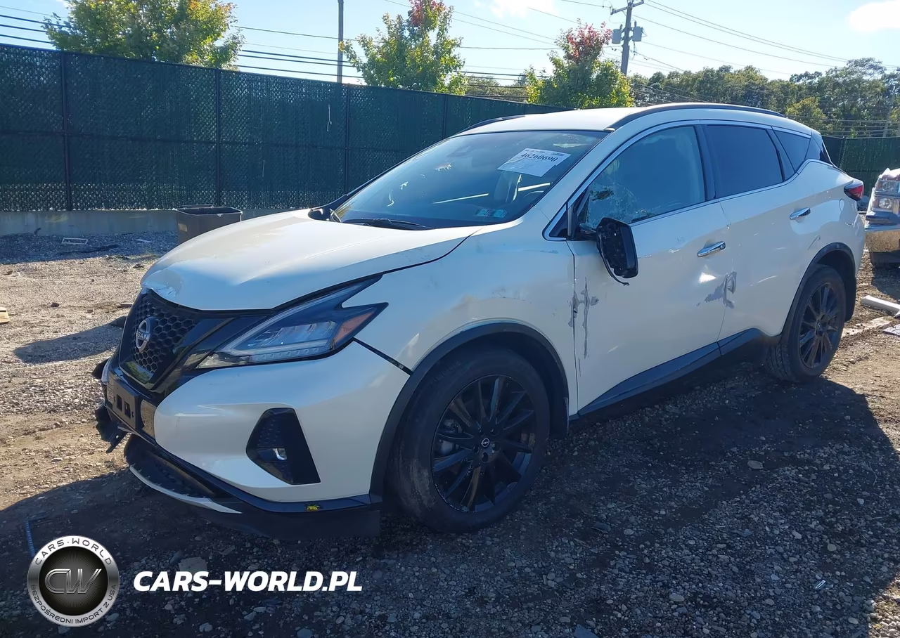 2023 Nissan Murano Sv Intelligent Awd VIN:5N1AZ2BS8PC127328 - 2