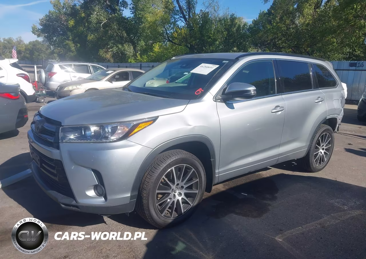 2017 Toyota Highlander Se VIN:5TDJZRFHXHS363765 - 2