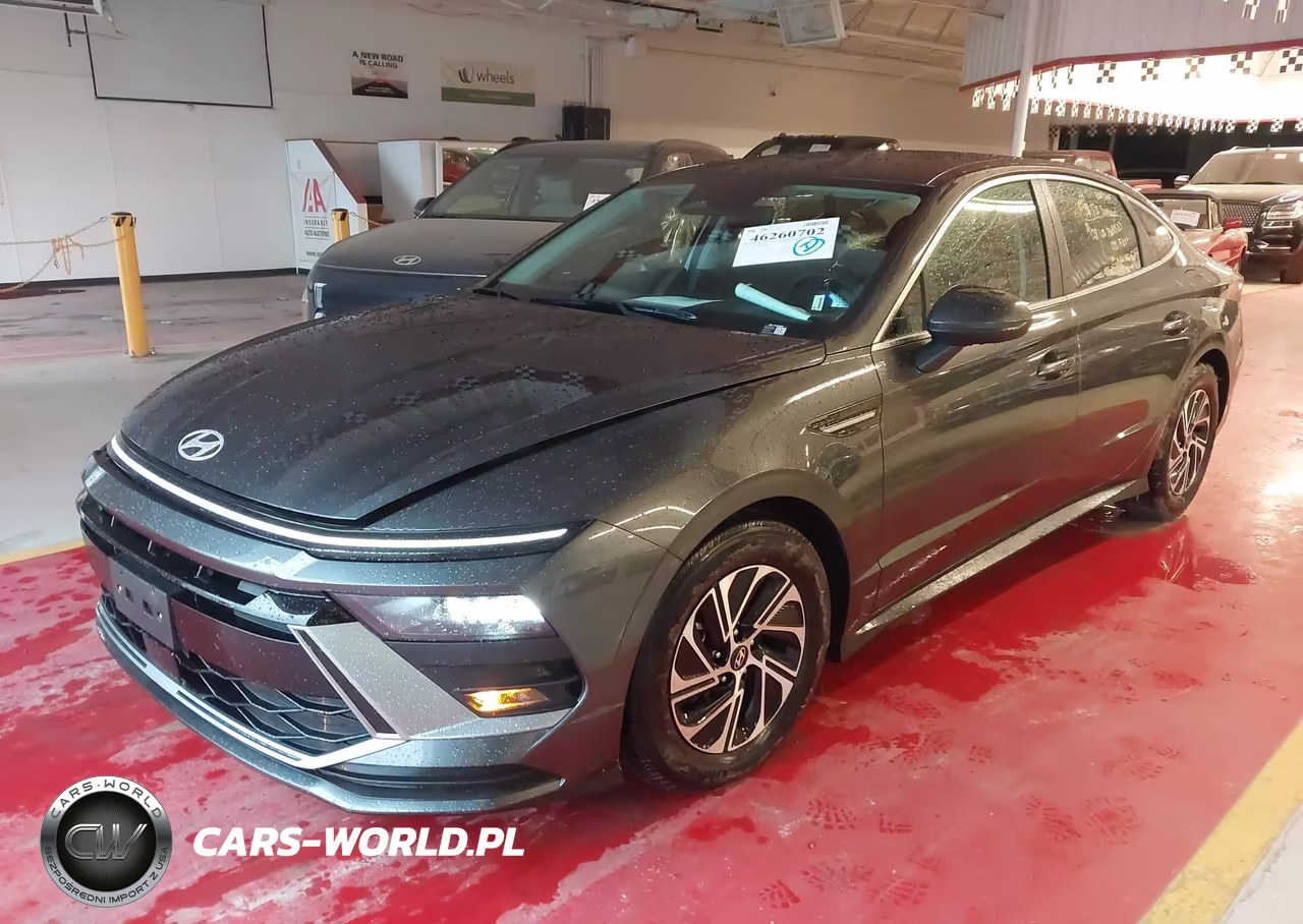 2026 Hyundai Sonata Hybrid Blue VIN:KMHL24JJ9TA167408 - 2