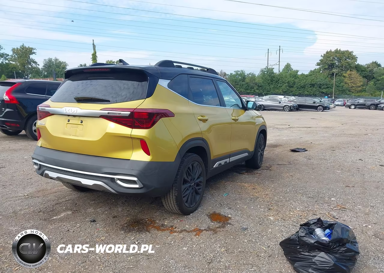 2023 Kia Seltos Nightfall Edition VIN:KNDEUCA23P7348209 - 4