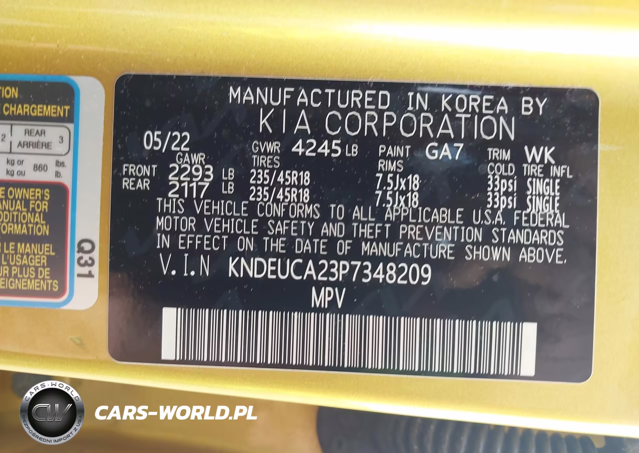 2023 Kia Seltos Nightfall Edition VIN:KNDEUCA23P7348209 - 9