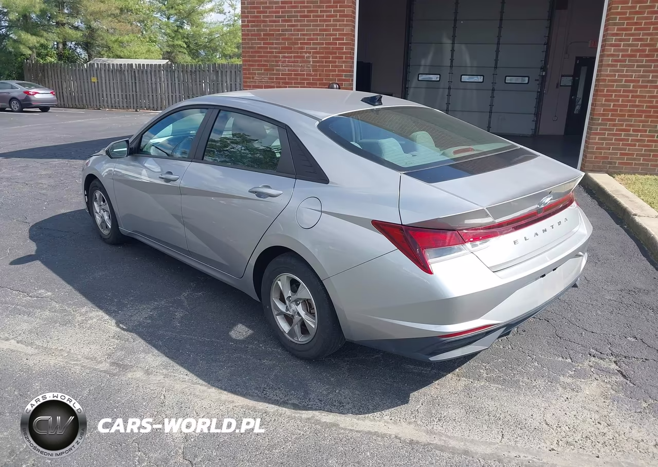 2021 Hyundai Elantra Se VIN:5NPLL4AG2MH045179 - 3