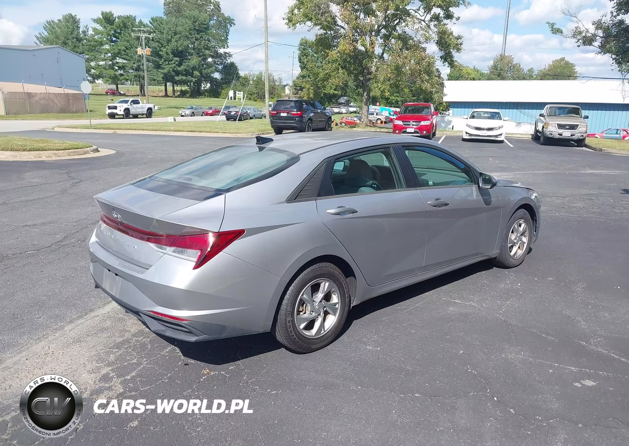 2021 Hyundai Elantra Se VIN:5NPLL4AG2MH045179 - 4
