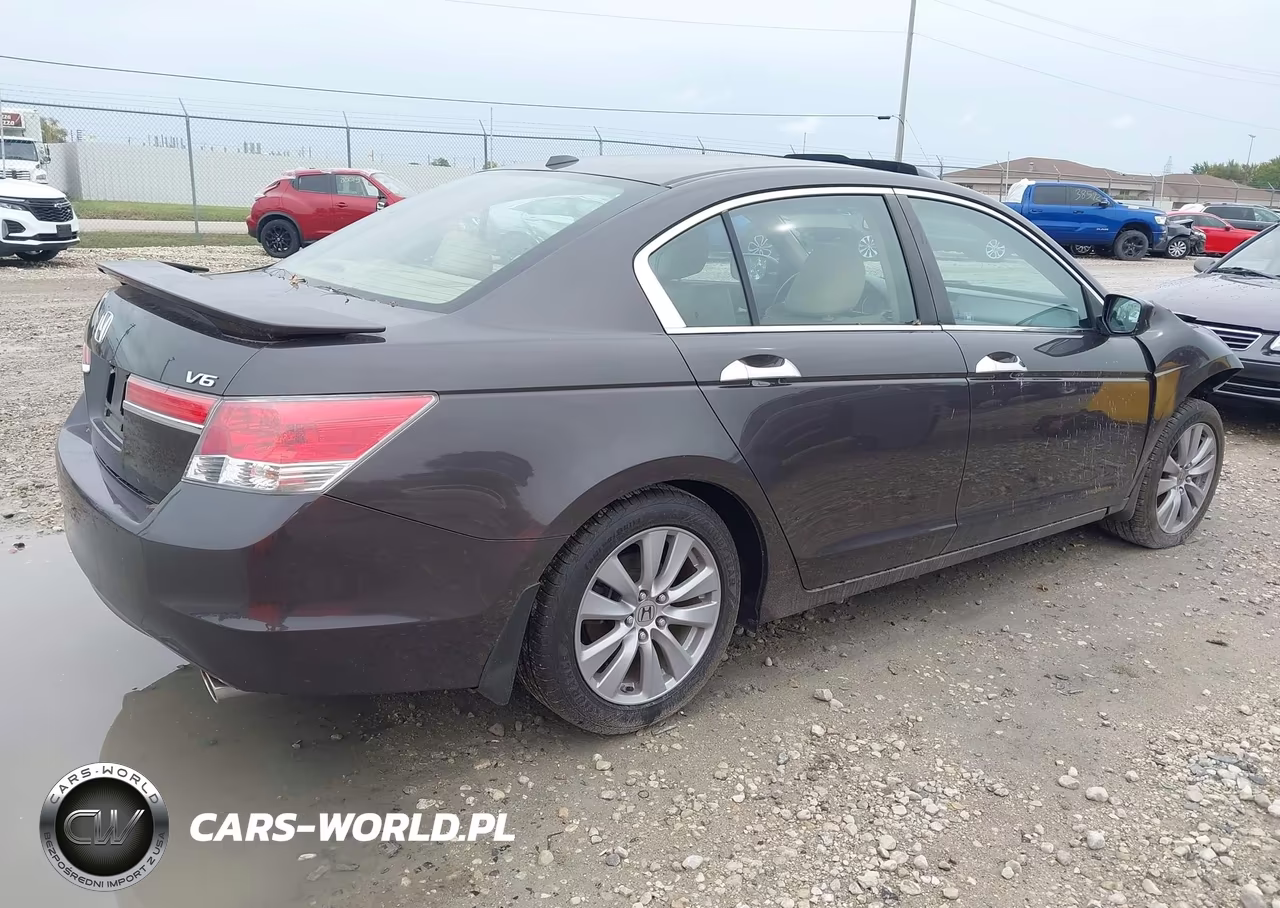 2011 Honda Accord 3.5 Ex-L VIN:1HGCP3F87BA005203 - 4
