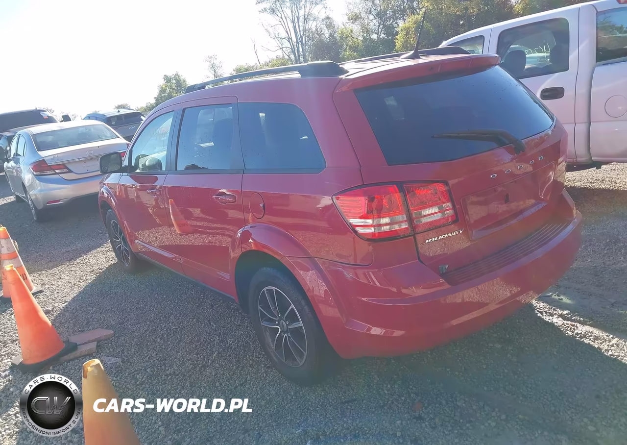 2018 Dodge Journey Se VIN:3C4PDCAB1JT513783 - 3