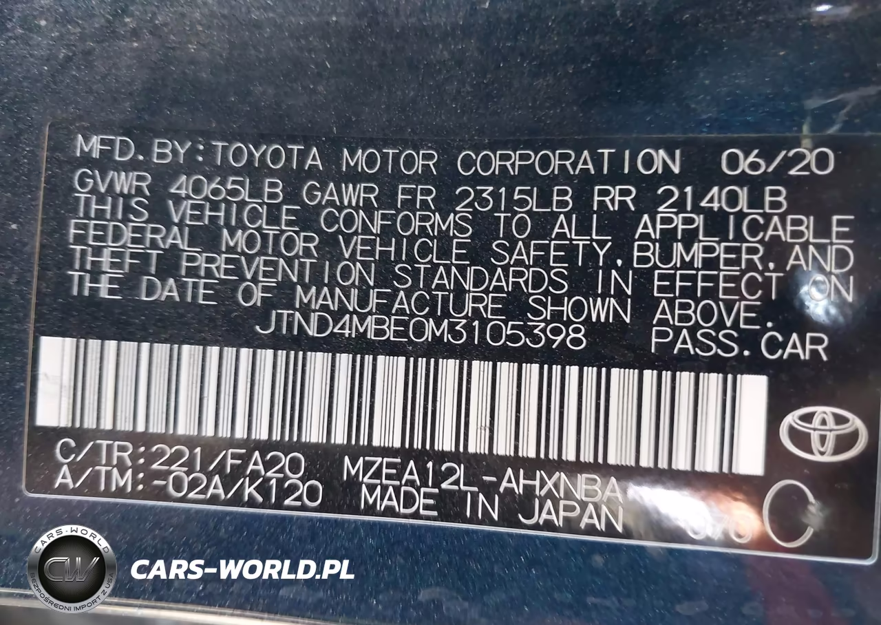 2021 Toyota Corolla Se VIN:JTND4MBE0M3105398 - 9