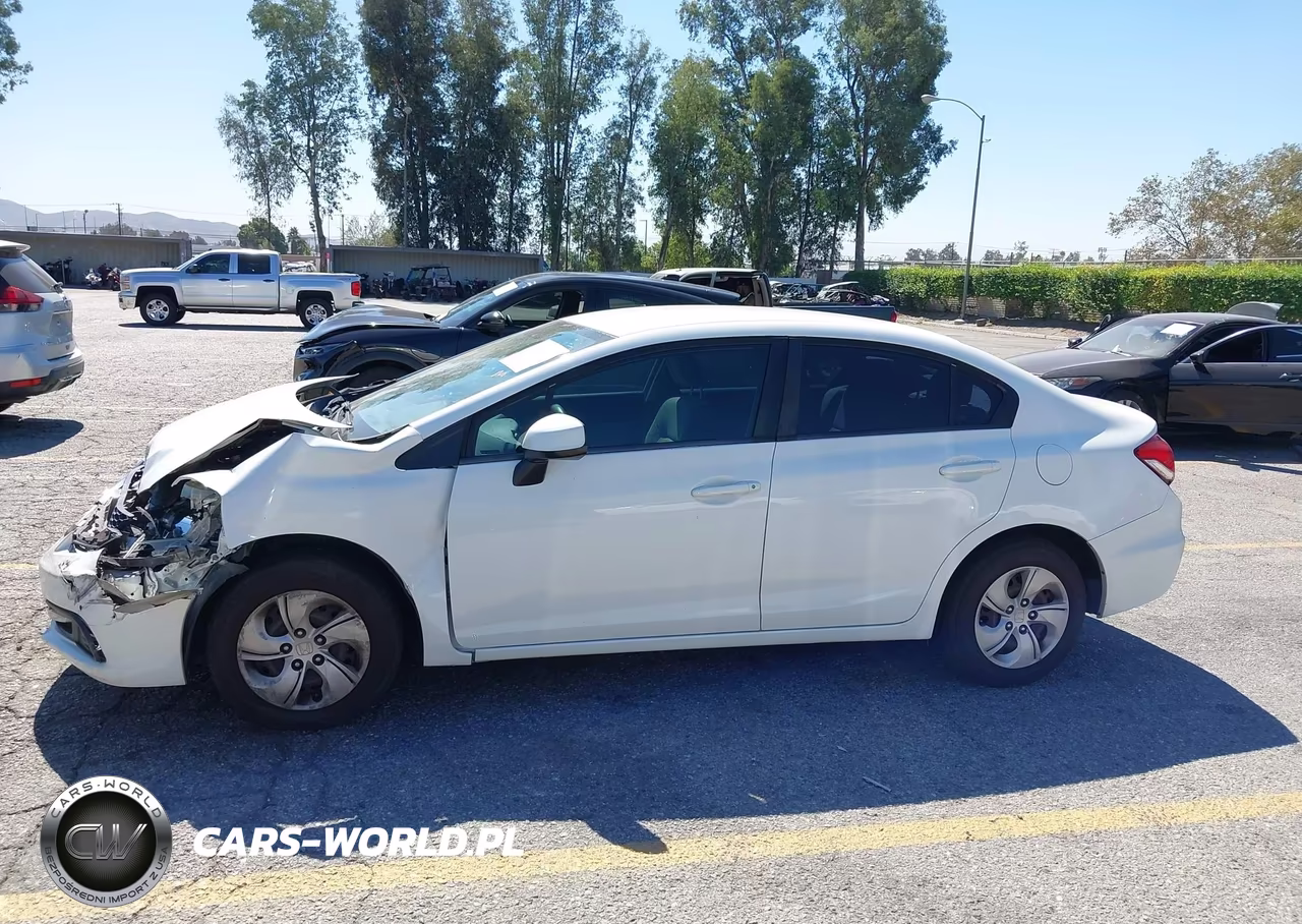 2013 Honda Civic Lx VIN:19XFB2F58DE218882 - 16