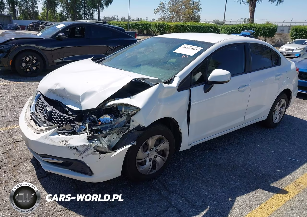 2013 Honda Civic Lx VIN:19XFB2F58DE218882 - 2