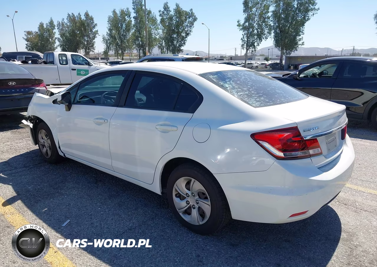 2013 Honda Civic Lx VIN:19XFB2F58DE218882 - 3