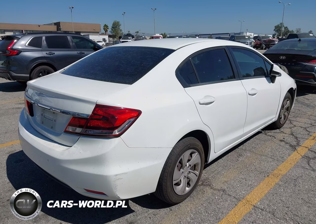 2013 Honda Civic Lx VIN:19XFB2F58DE218882 - 4