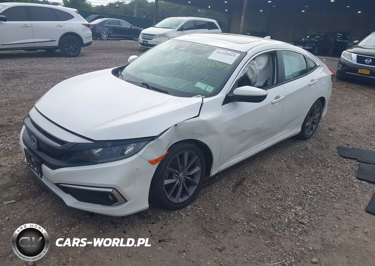 2020 Honda Civic Ex-L VIN:19XFC1F70LE208368 - 2
