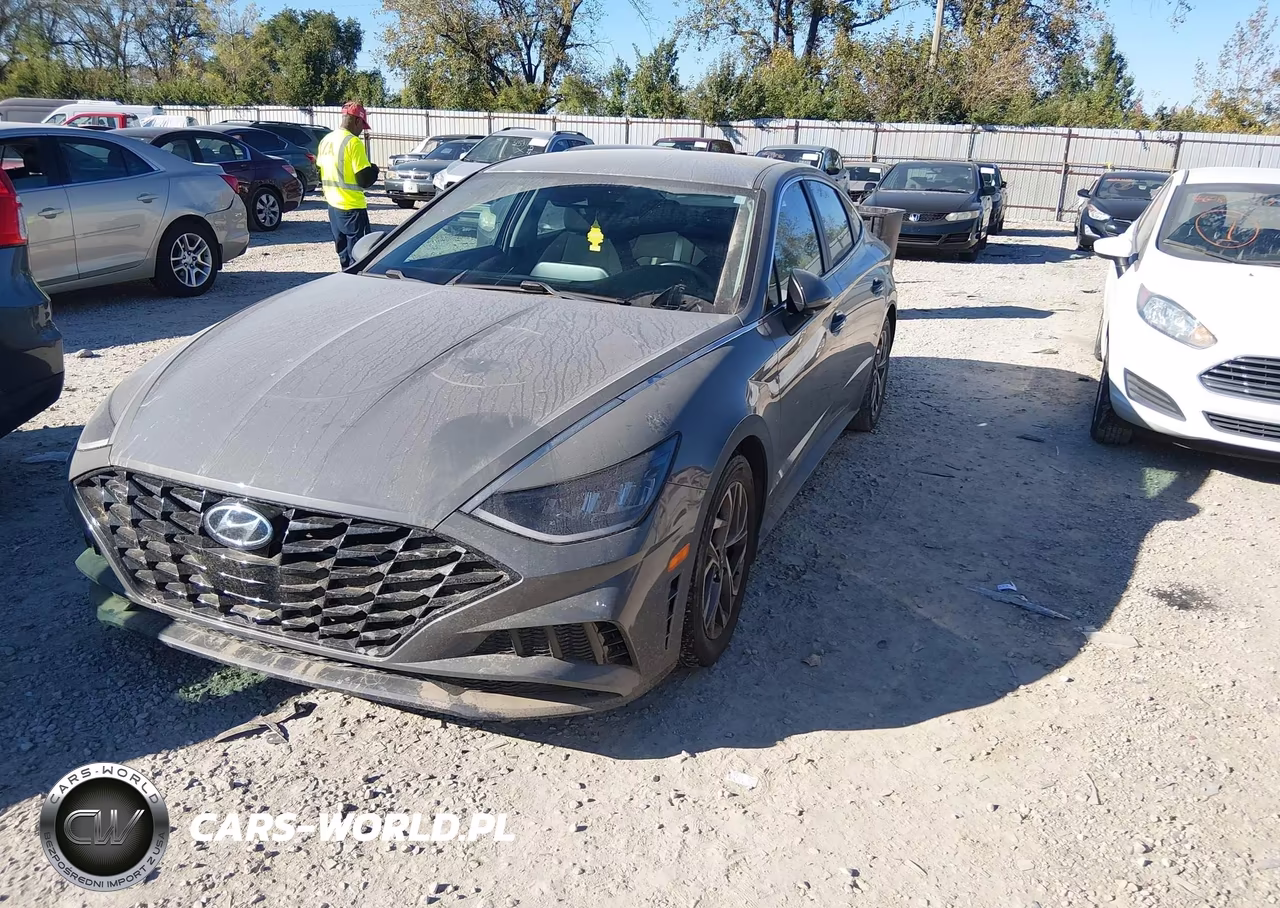 2022 Hyundai Sonata Sel VIN:KMHL64JA1NA237796 - 2