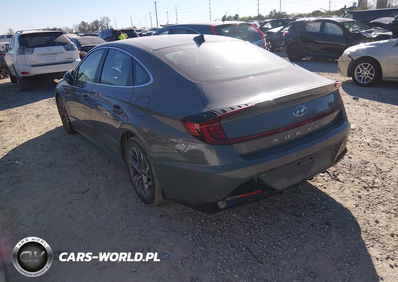 2022 Hyundai Sonata Sel VIN:KMHL64JA1NA237796 - 3