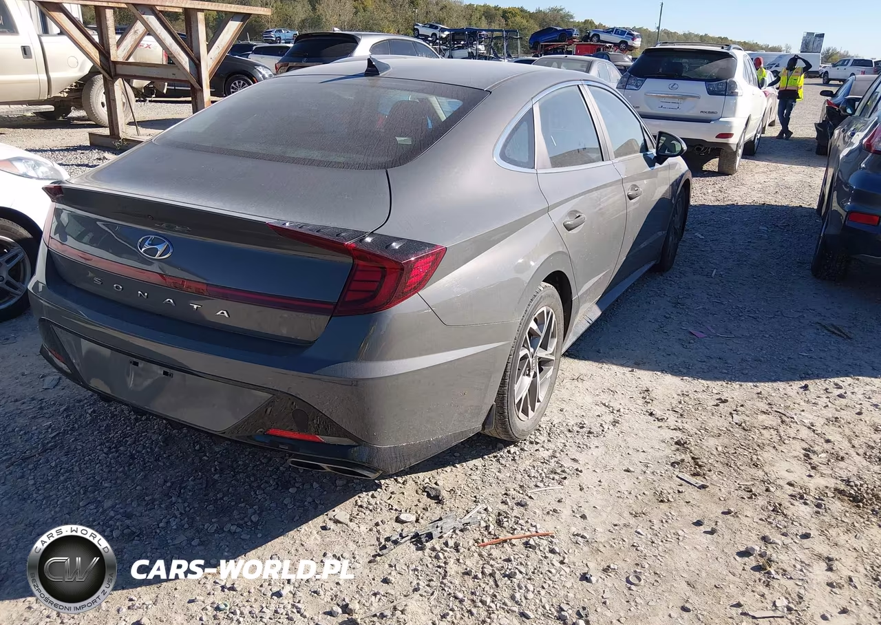 2022 Hyundai Sonata Sel VIN:KMHL64JA1NA237796 - 4