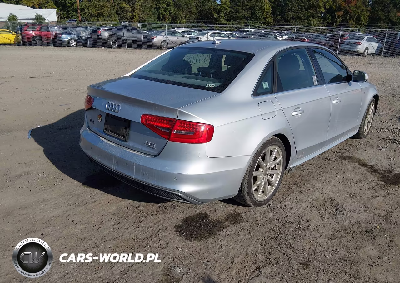 2014 Audi A4 2.0T Premium VIN:WAUKFAFL0EN013255 - 4