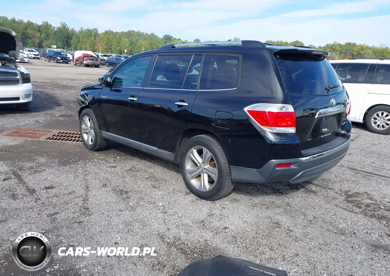 2013 Toyota Highlander Limited V6 VIN:5TDDK3EH7DS204938 - 3