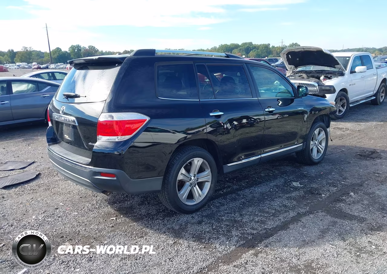 2013 Toyota Highlander Limited V6 VIN:5TDDK3EH7DS204938 - 4