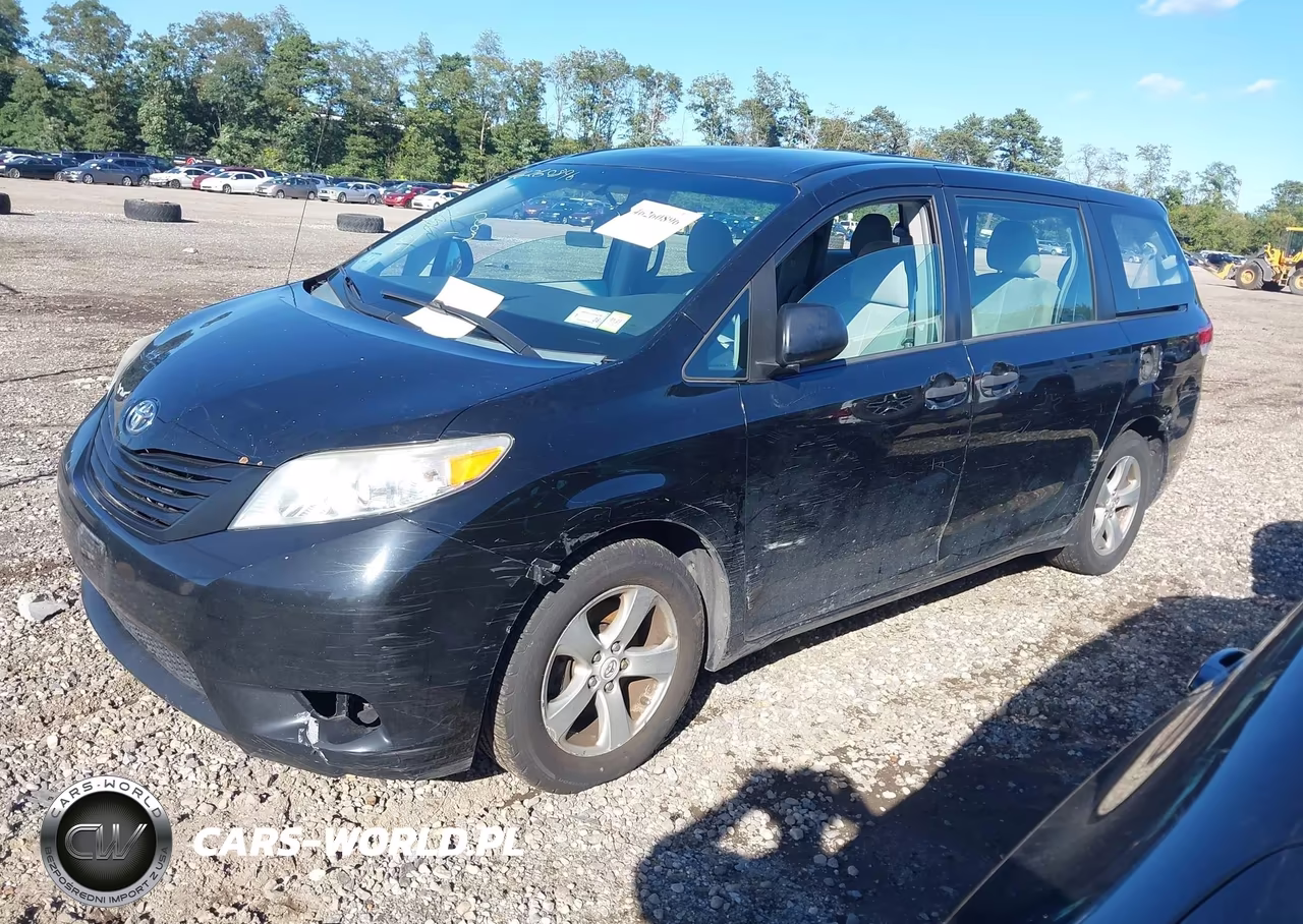 2013 Toyota Sienna L V6 7 Passenger VIN:5TDZK3DC0DS280285 - 2