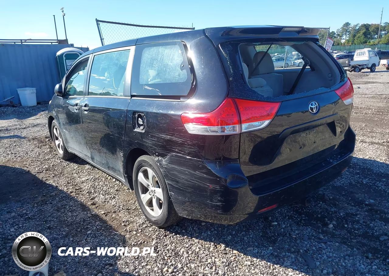 2013 Toyota Sienna L V6 7 Passenger VIN:5TDZK3DC0DS280285 - 3