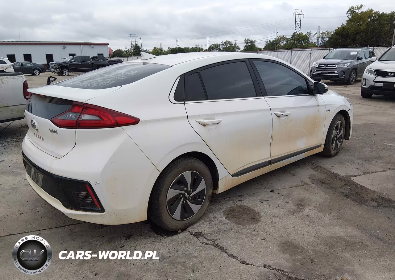 2017 Hyundai Ioniq Hybrid Sel VIN:KMHC75LC5HU042417 - 4