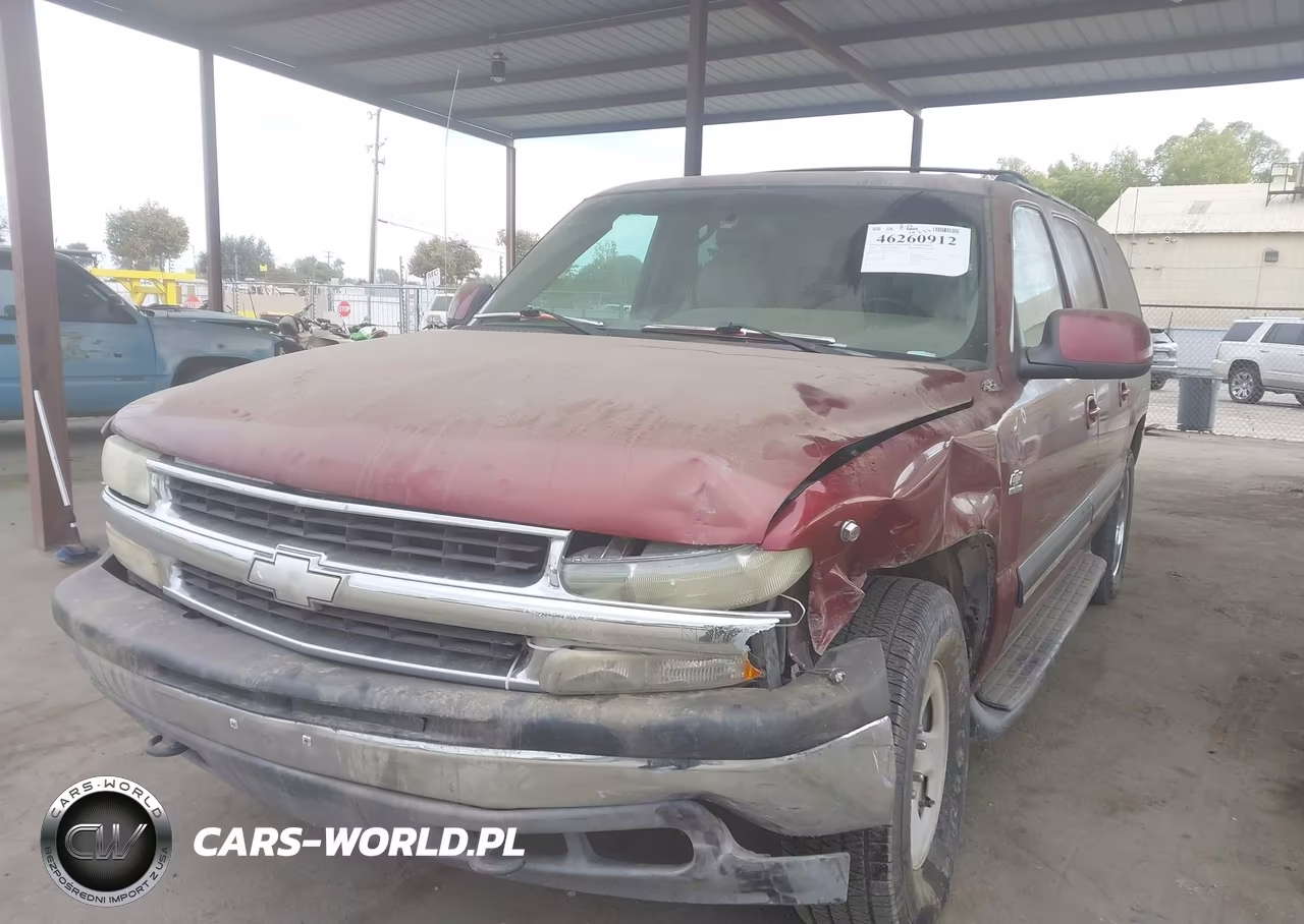 2001 Chevrolet Suburban 1500 Lt VIN:1GNFK16T21J260382 - 2